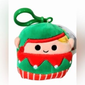 NWT 3” Bartie the Elf Squishmallow — Holiday Collection